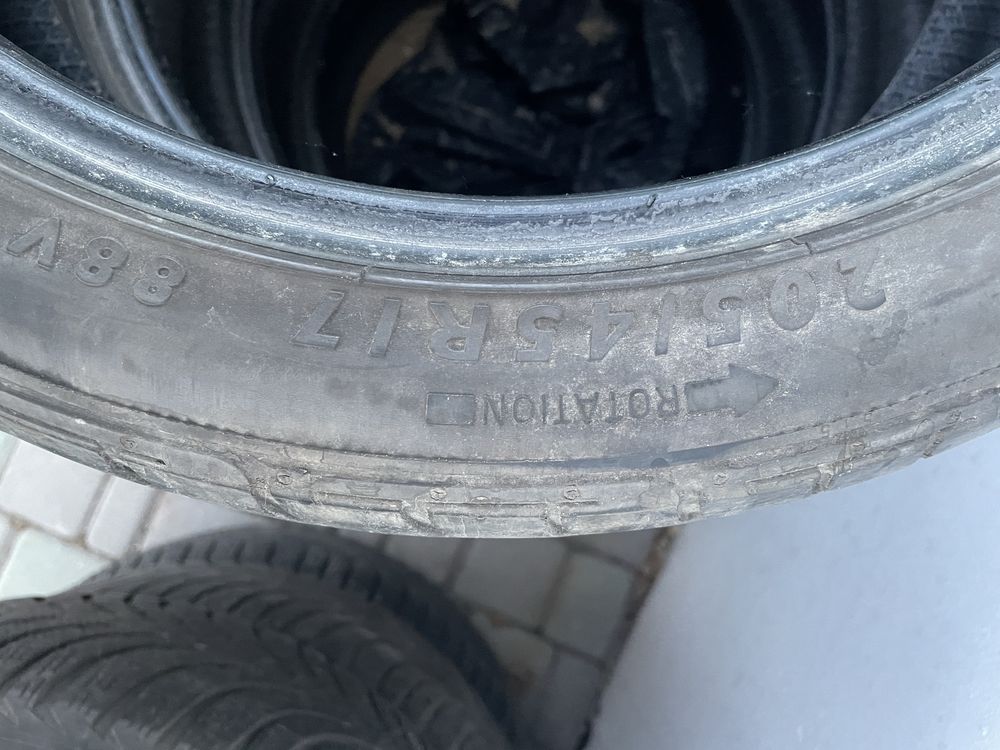 Резина шины Dunlop 205 45 17