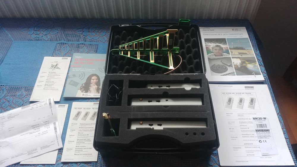 Gigahertz Solutions - Zestaw pomiarowy elektrosmogu MK30-W