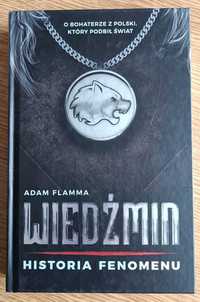 Wiedźmin - historia fenomenu, A. Flamma, książka, NOWA, Geralt z Rivii