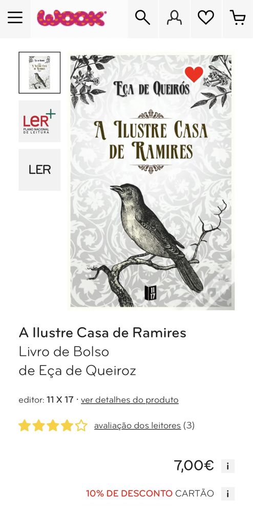 “A Ilustre Casa de Ramires”, Eça de Queiroz