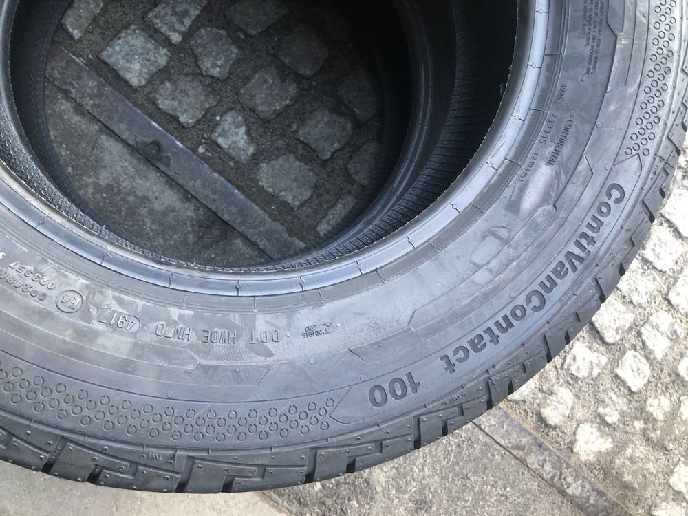 2 Nowe opony 205/65R15C 102/100T Continental ContiVanContact 100