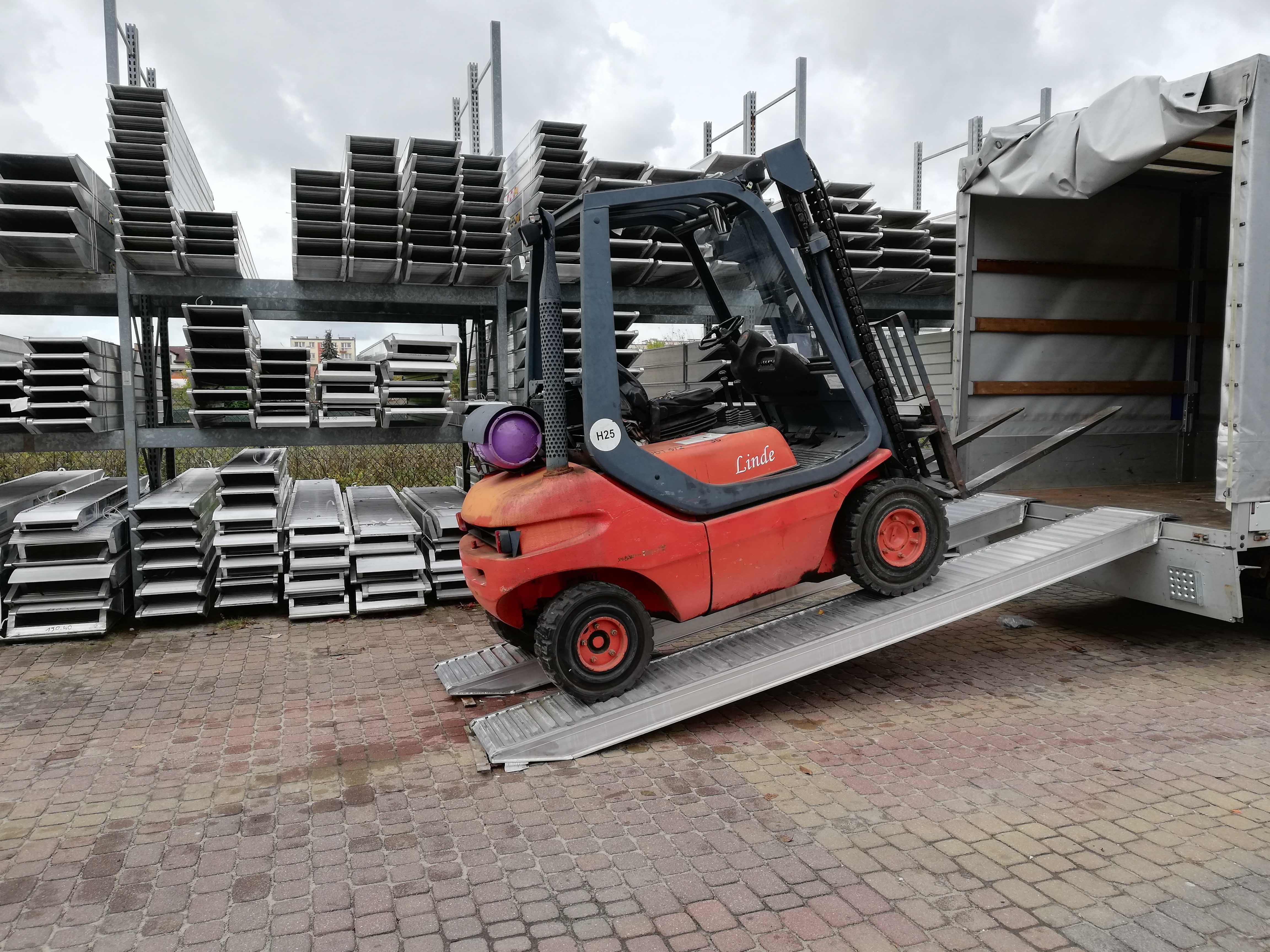 Najazdy Aluminiowe 3,5m 5250kg Cert./Gwarancja/ Dostawa