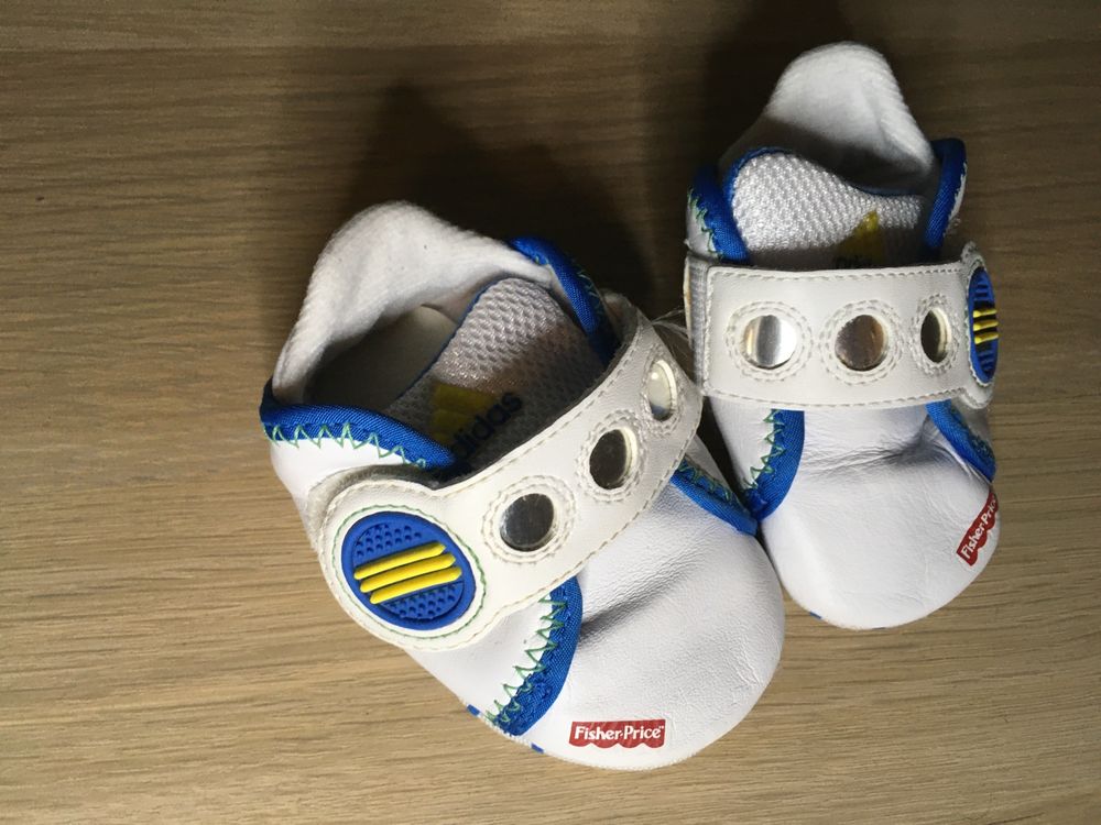 3 pary Butów niechodki adidas FischerPrice pepco