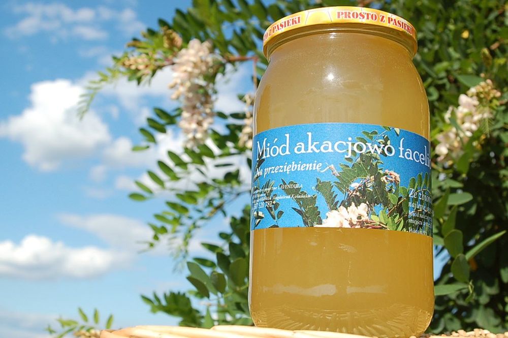 MIÓD AKACJOWO-FACELIOWY, gwarantujemy, że jest bardzo zdrowy!