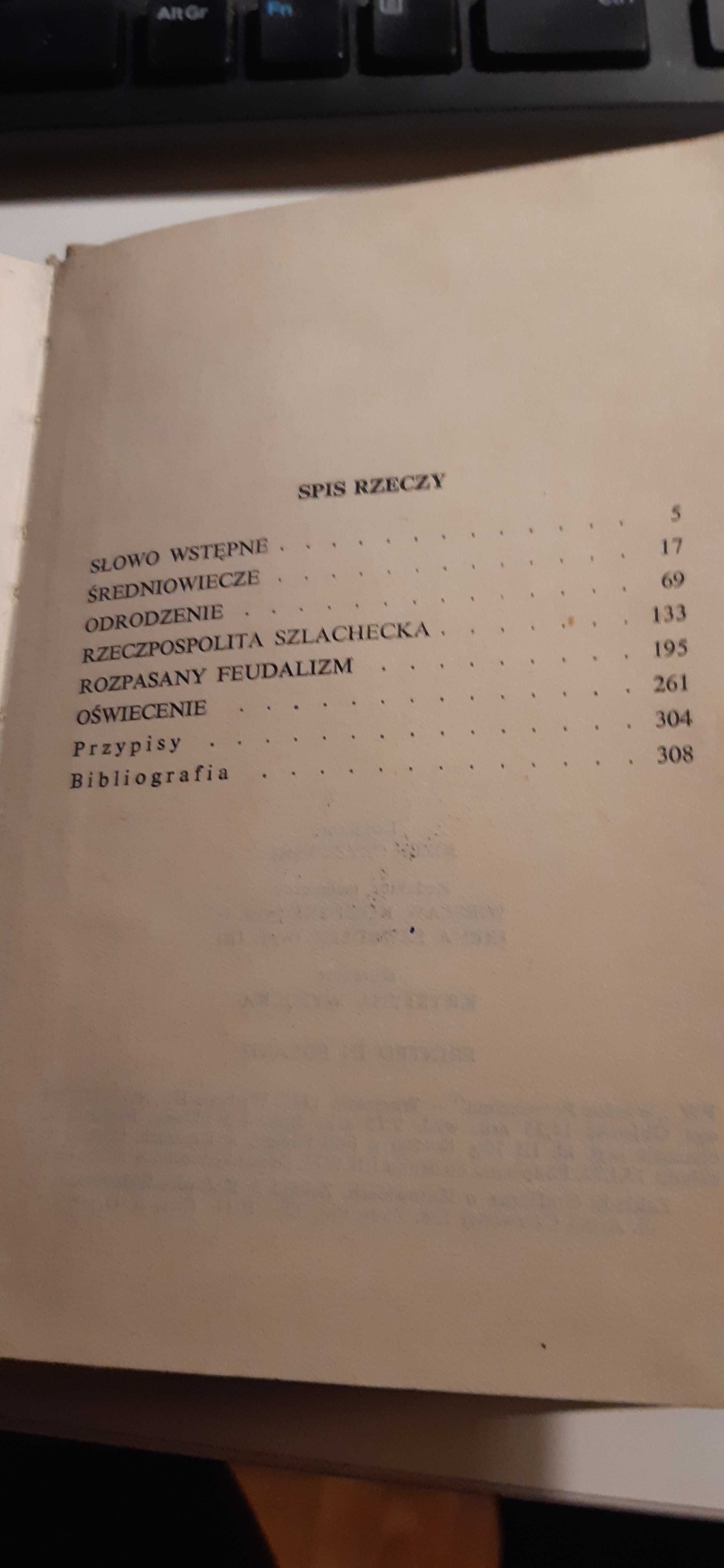 stara książka dawna polska w anegdocie 1973r.