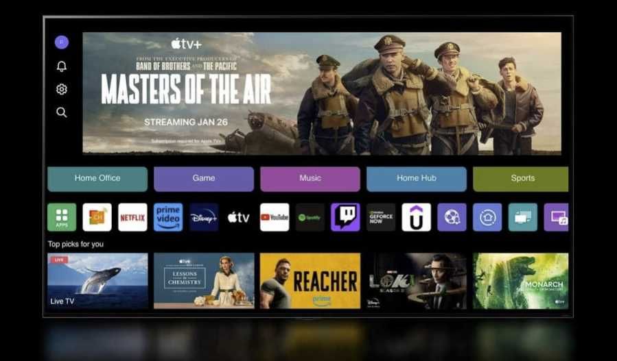 Telewizor LG Nano Cell 65NANO82T6B: 4K UHD, : Smat TV , Wi-Fi.