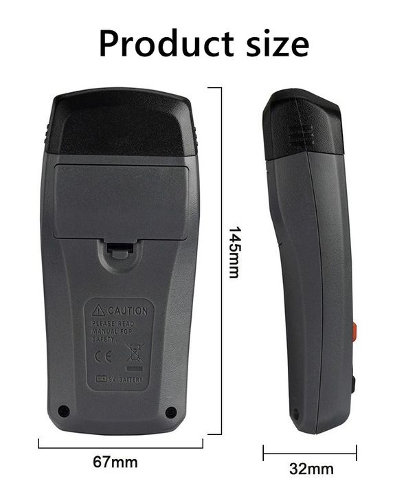 Higrometr miernik czujnik wilgotności drewna wilgotnościomierz wilgoci