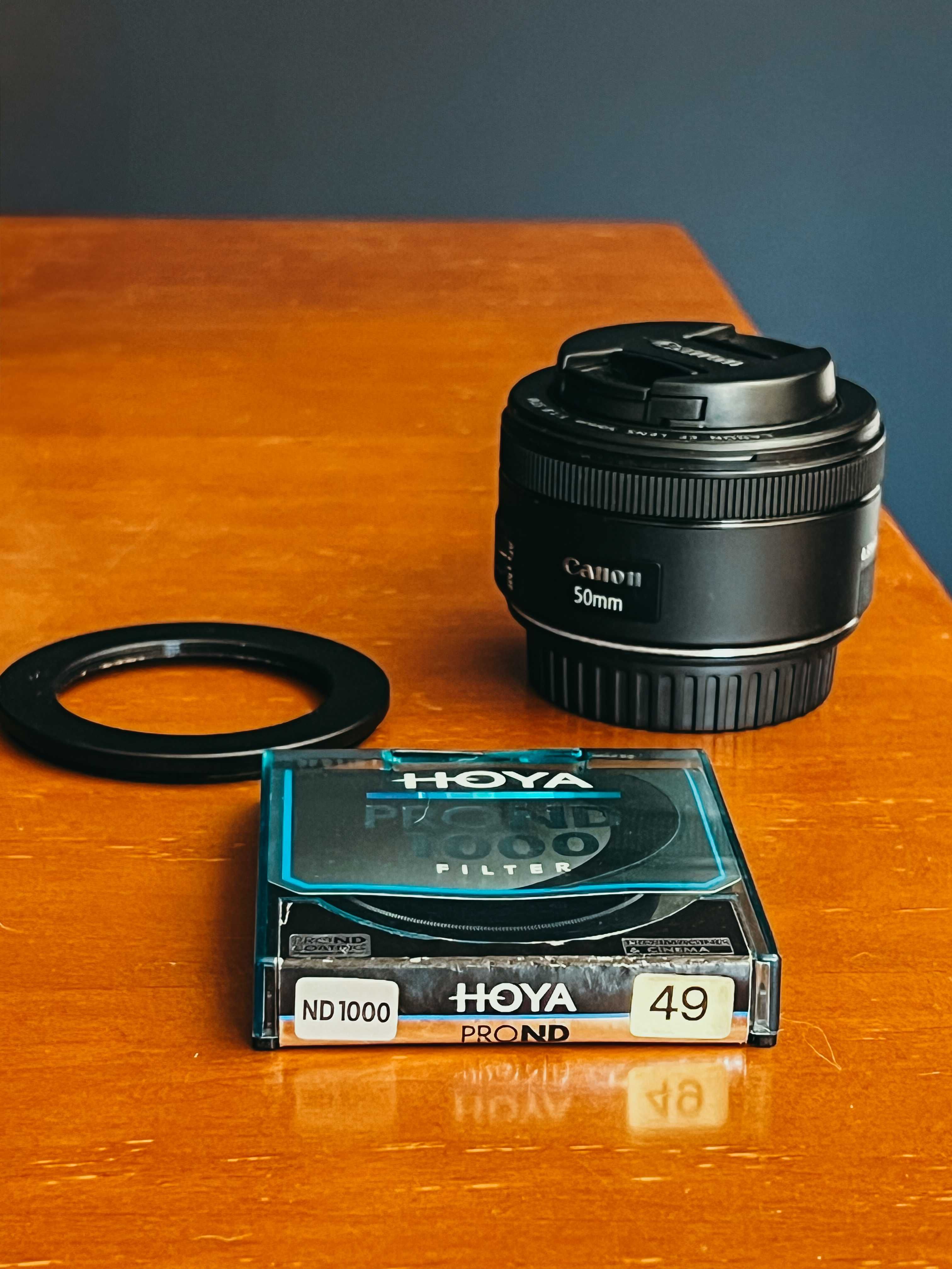 Canon 50mm f/1.8 STM + Filtro ND Hoya + Adaptador – Retratos com bokeh