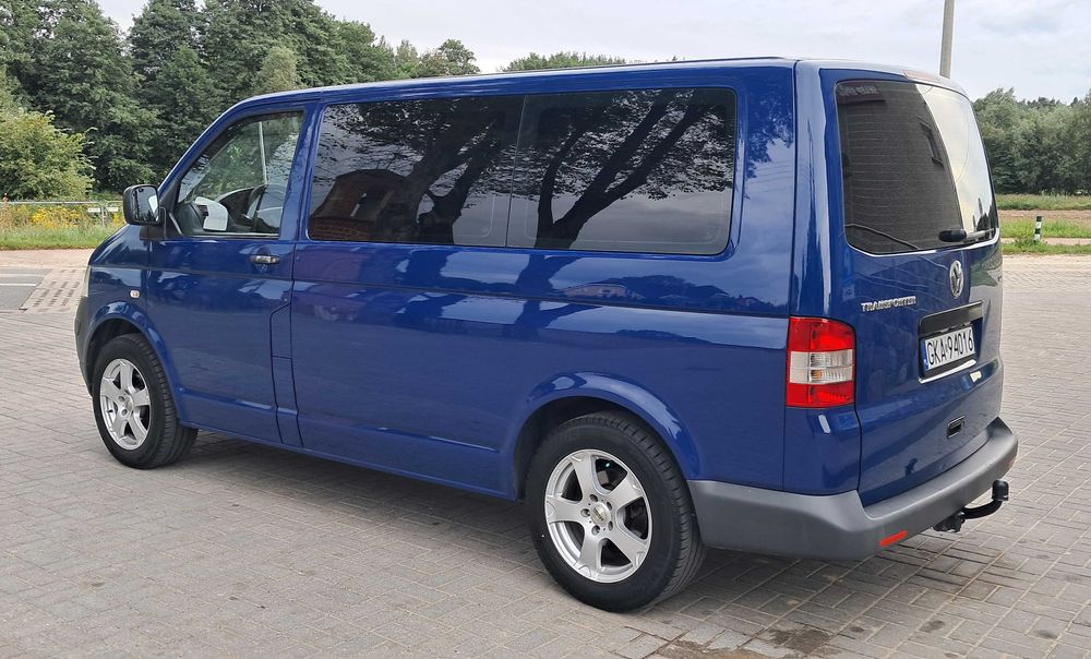 Volkswagen Transporter T5 1.9 TDI Klimatyzacja, Webasto, Hak