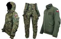 Ubranie wojskowe goretex kurtka spodnie 128Z/MON nowy wzór L/XL