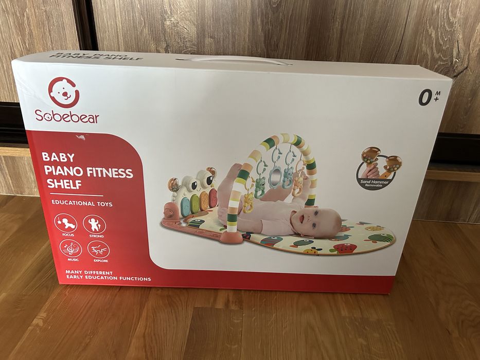 Розвиваючий килимок коврик з піаніно