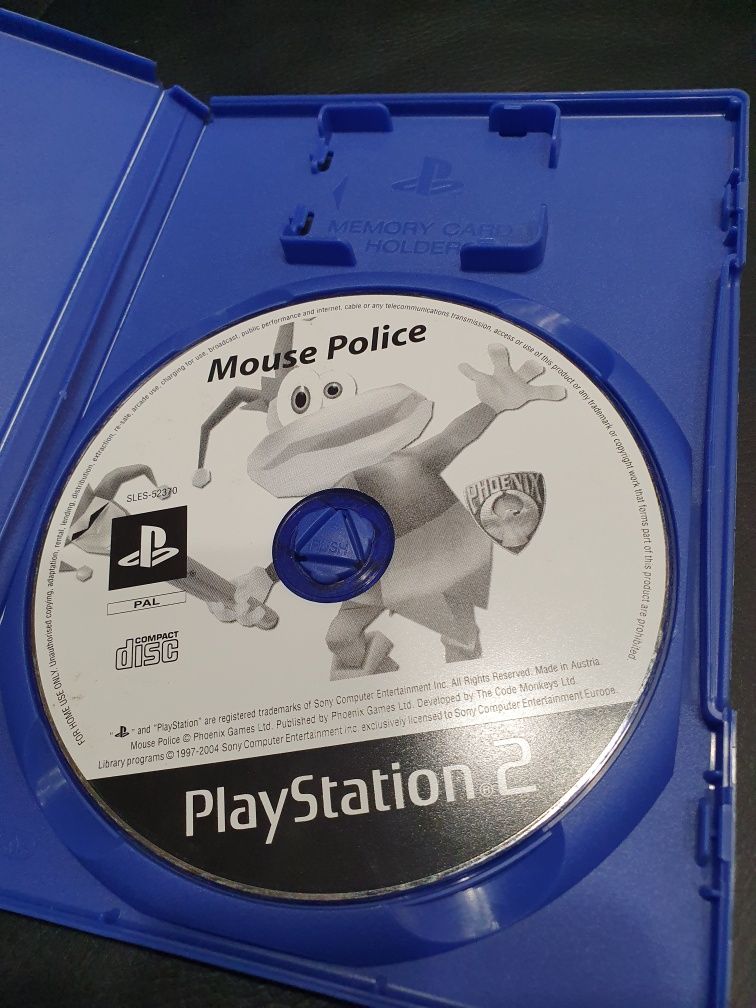 Gra gry ps2 playstation 2 Unikat Mouse Police od kolekcjonera