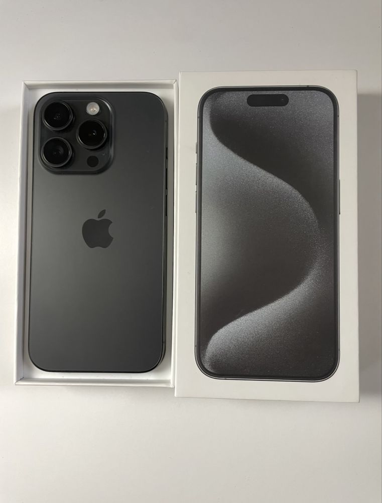 Iphone 15 Pro 128gb Black Titanium В ОТЛИЧНОМ СОСТОЯНИИ