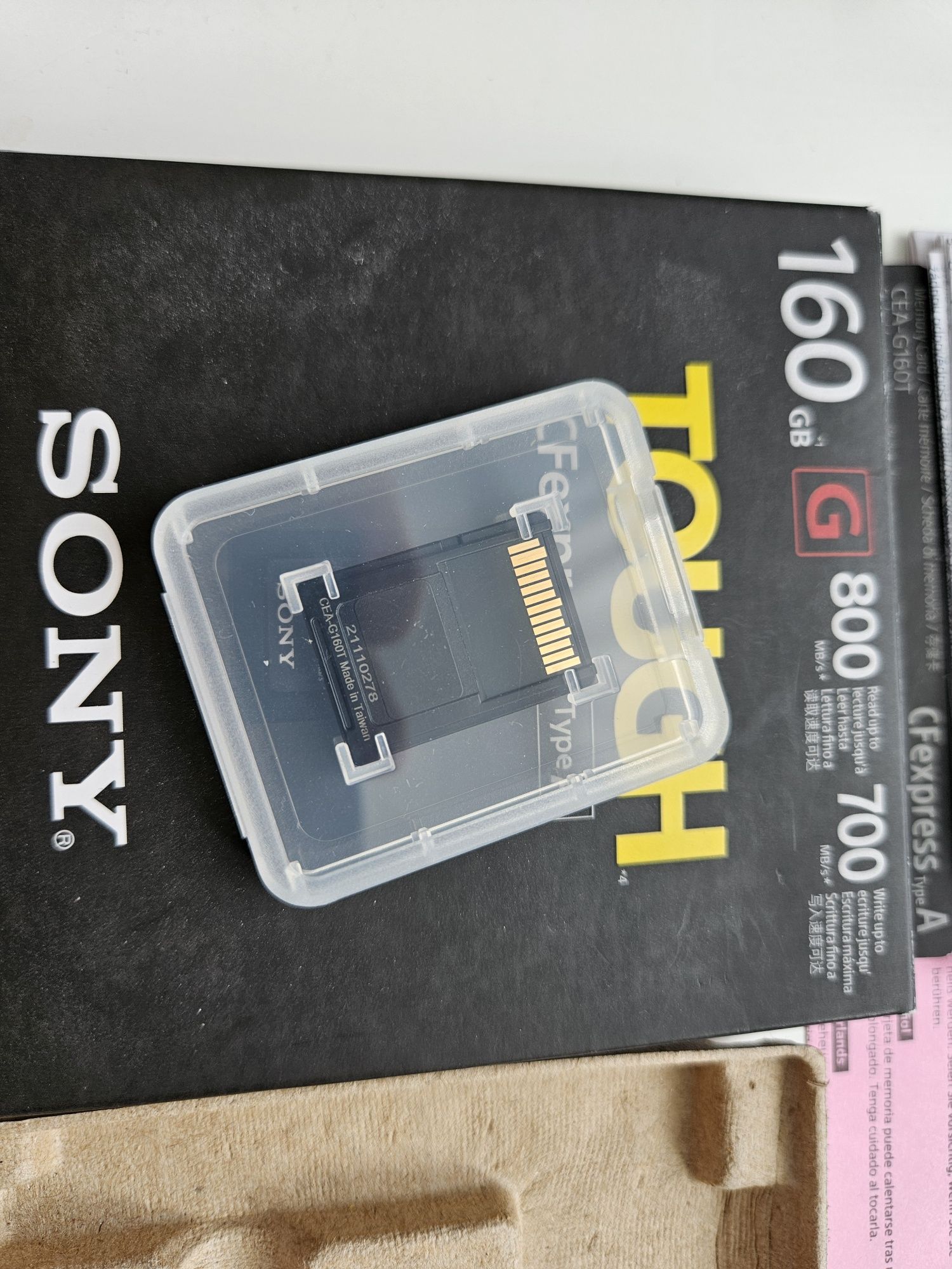 Карта пам'яті Sony CFexpress Type A 160GB  Tough