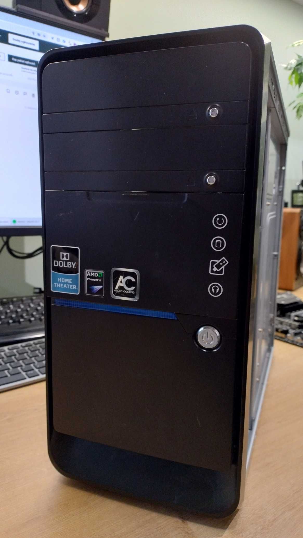Obudowa PC micro ATX z 2 wentylatorami PWM