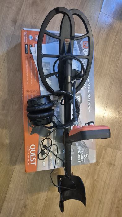 Quest Q60 wykrywacz metali, wodoszczelny.