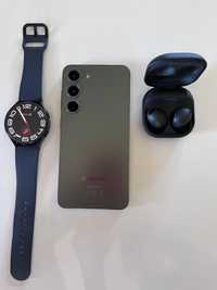 Samsung S23 256 GB +  Galaxy Watch 6 44 mm BT + Galaxy Buds 2 Pro