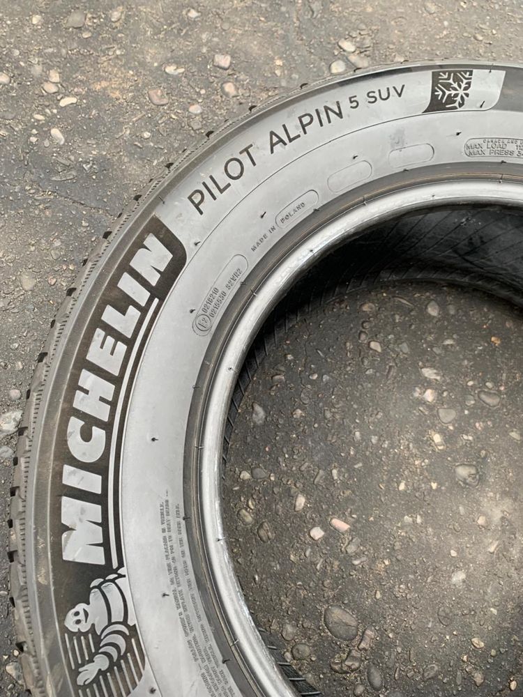 Шини 255/60 R18 пара Michelin зима, 2020 р, 6,5мм
