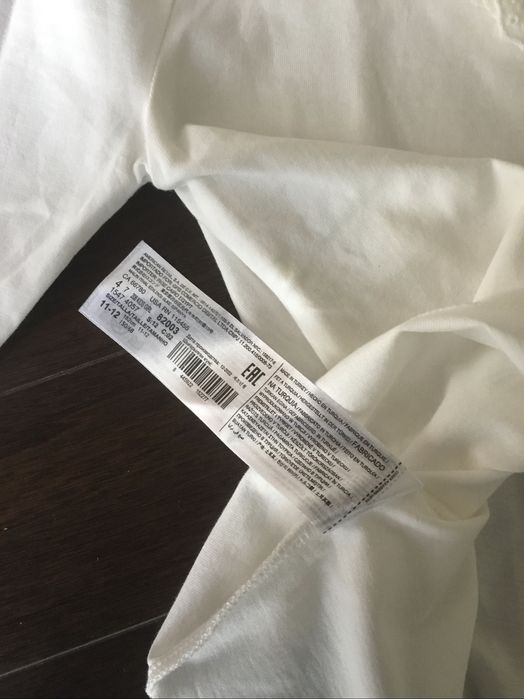 Бавовняна блуза шкільна Mango, 12/152, біла