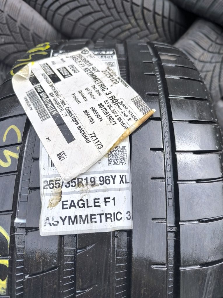*Opona Goodyear eagle F 1 asymetic 3 255/35/19 pojedynka nowa