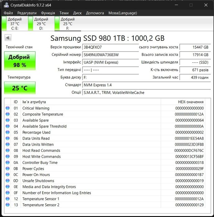 Ssd M2 Samsung 980