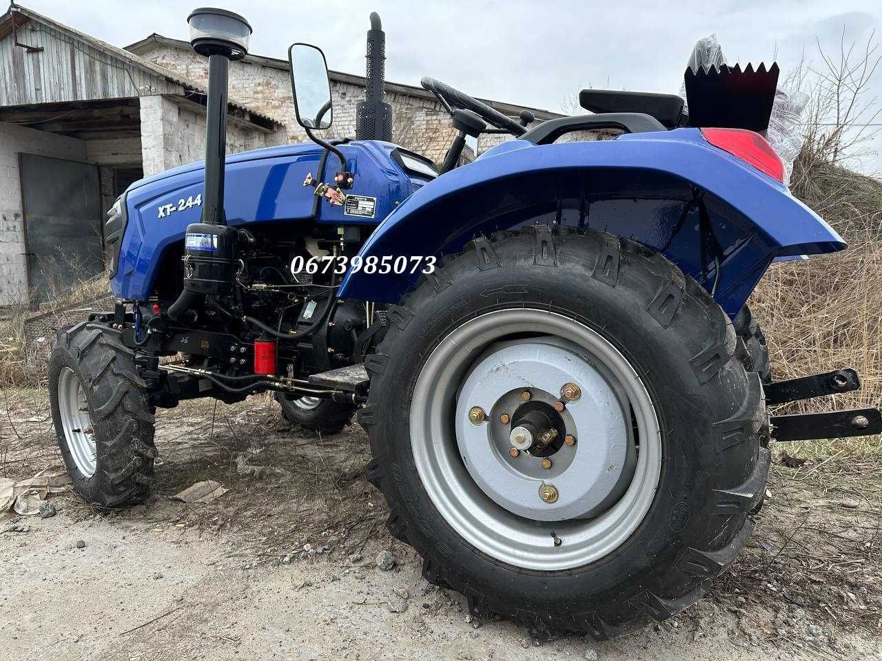 Трактор Forte XT-244 редукторний міст 3+1х2 двигун КМ385ВТ  ГУР Форте