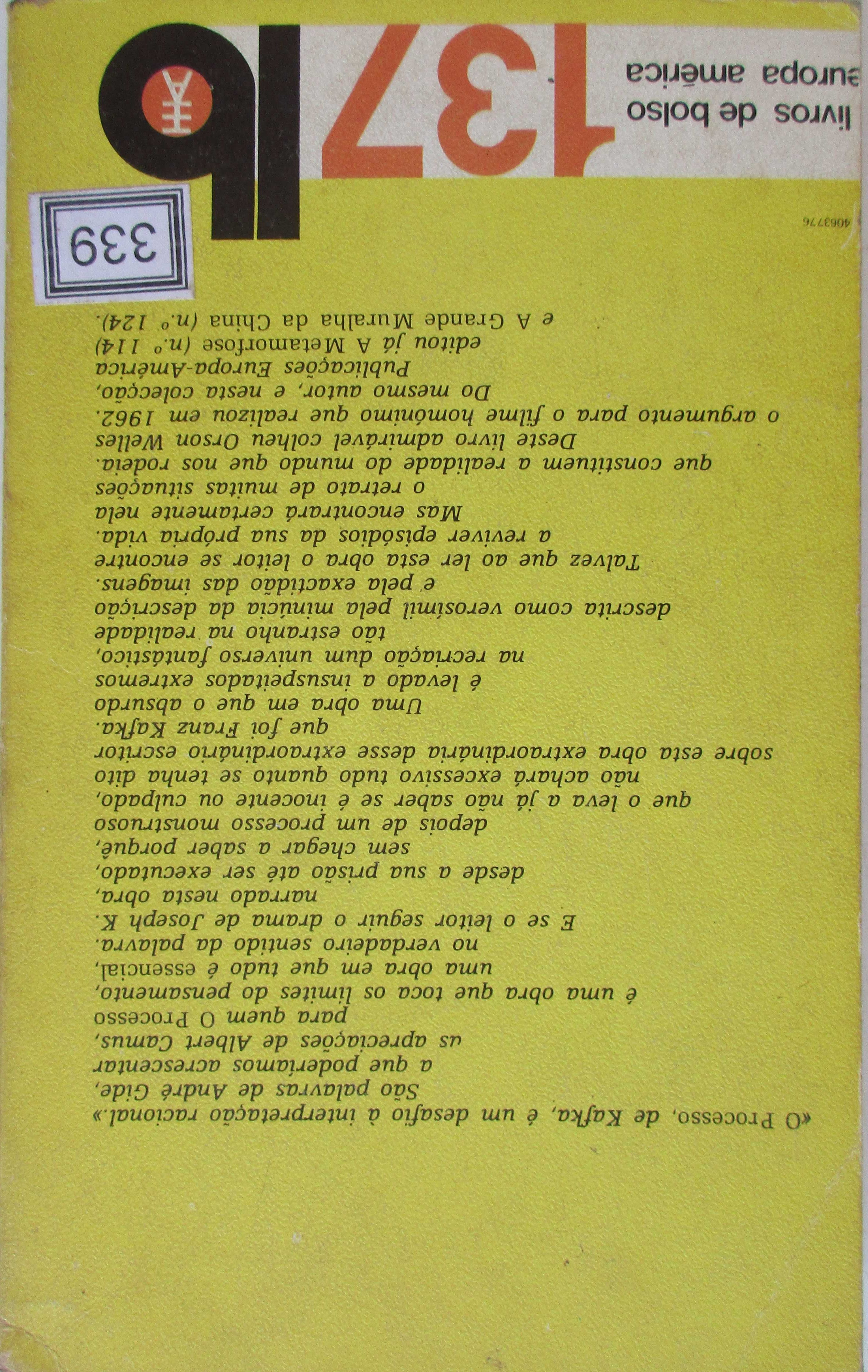 Kafka - - - O Processo - - - - - Livro