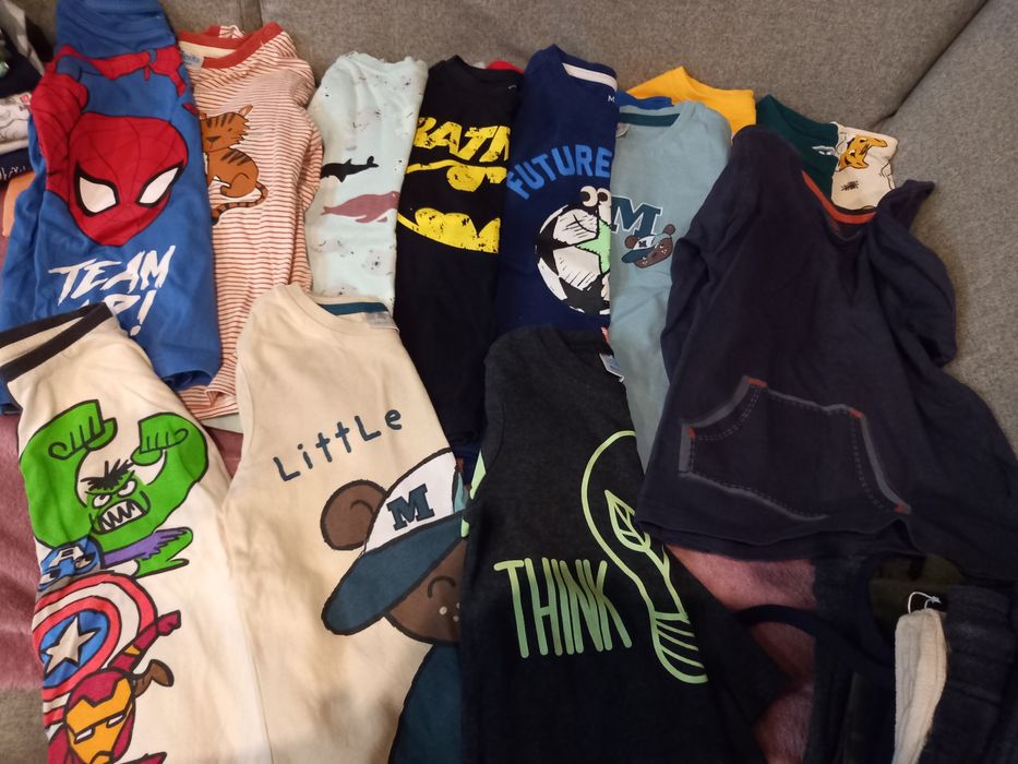 27 sztuk +9 po domu paka ubrań r. 98 Stan bardzo dobry