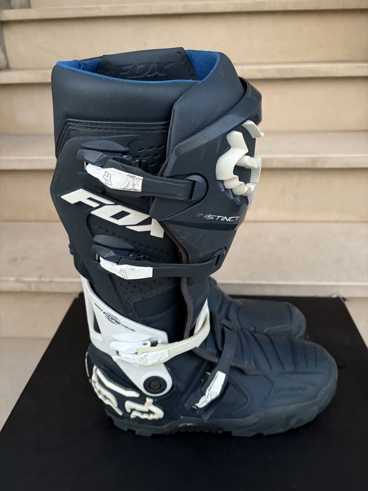 Botas fox instinct motocross enduro cross equipamento mota moto motion