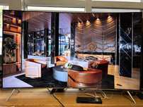 QLED 120 Гц вигнутий Телевізор 55” Samsung 55KS7500 Smart TV, сабвуфер