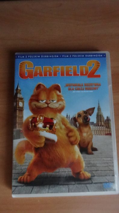 Garfield 2 - film, wersja PL, ORYG. płyta DVD film