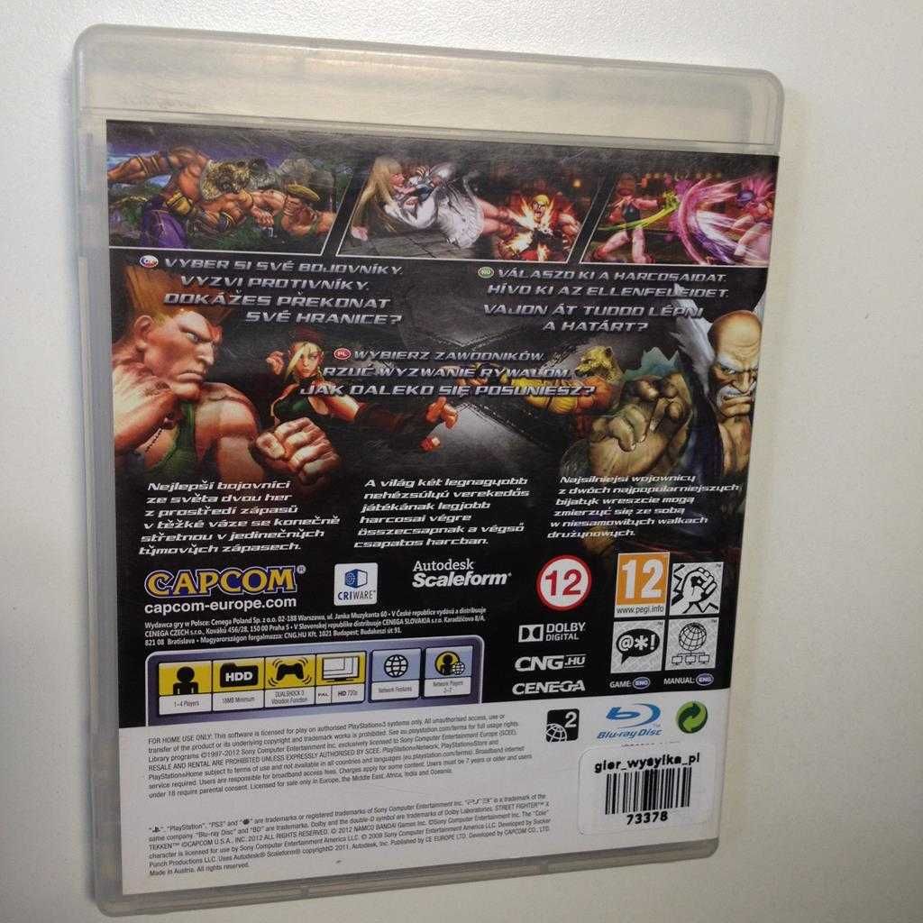 Street Fighter X Tekken PS3 Sklep Warszawa Wola