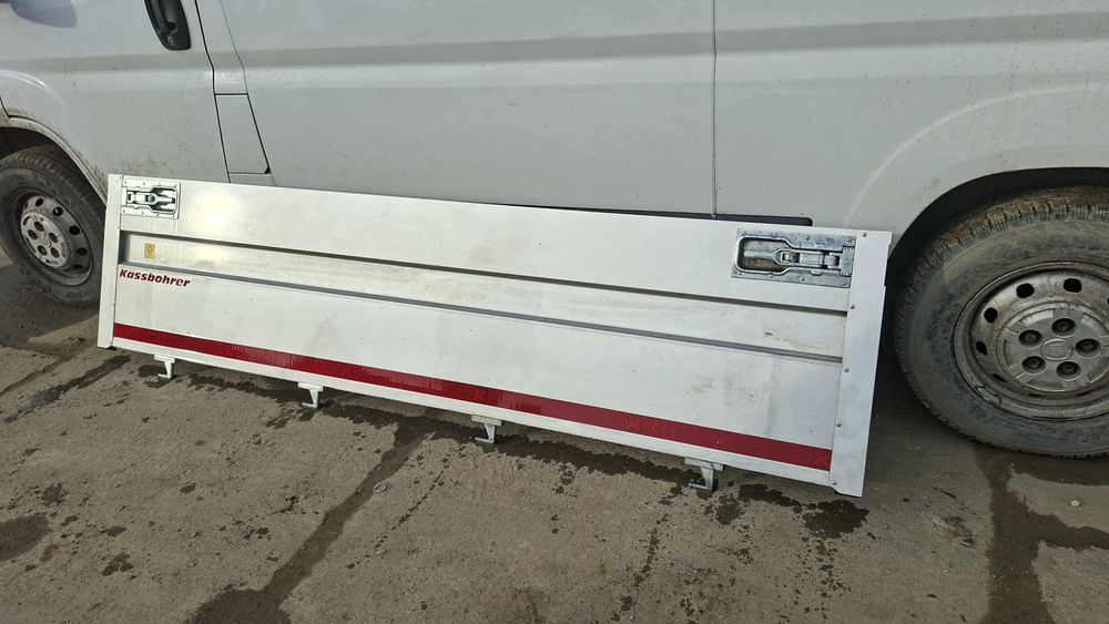 Burty kompletne do naczepy z kłonicami NOWA do kassbohrer