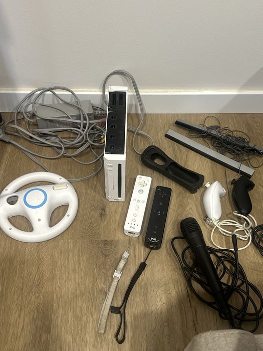 Conjunto nintendo Wii + acessorios