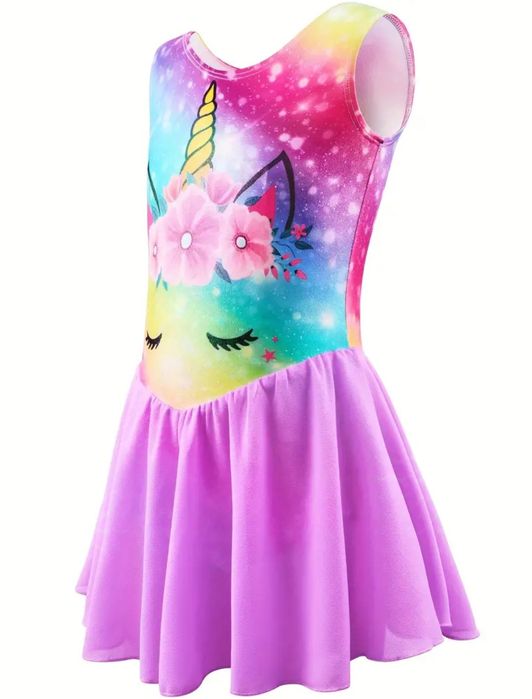 Nowy strój na tańce ,balet , gimnastykę z ozdobną gumka do włosów.