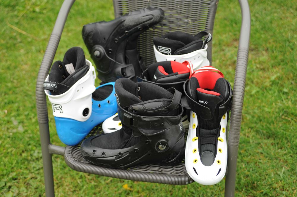 Używane skorupy z linerami FR/Seba/Oxelo