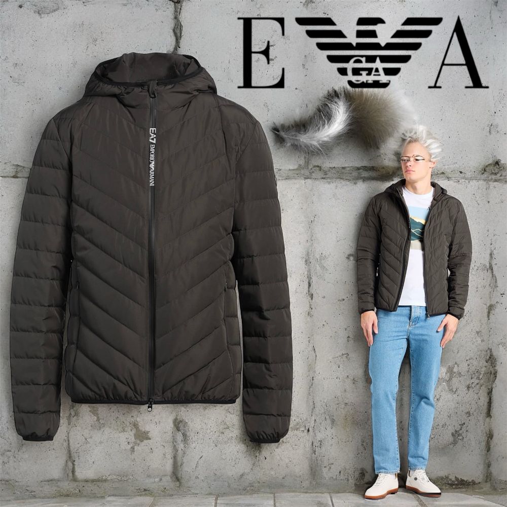 Мужские пуховики Emporio Armani