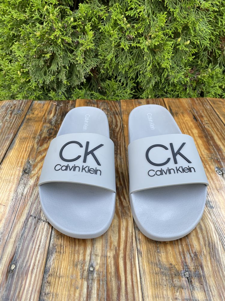 Шлепанцы calvin klein(ck slide sandal)с америки 12us,11us,10us,9us,8us