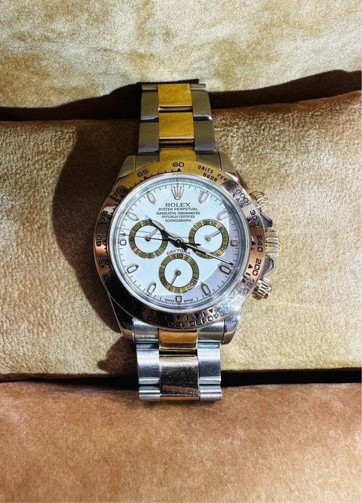 Rolex Daytona 116523 złoto-srebrny