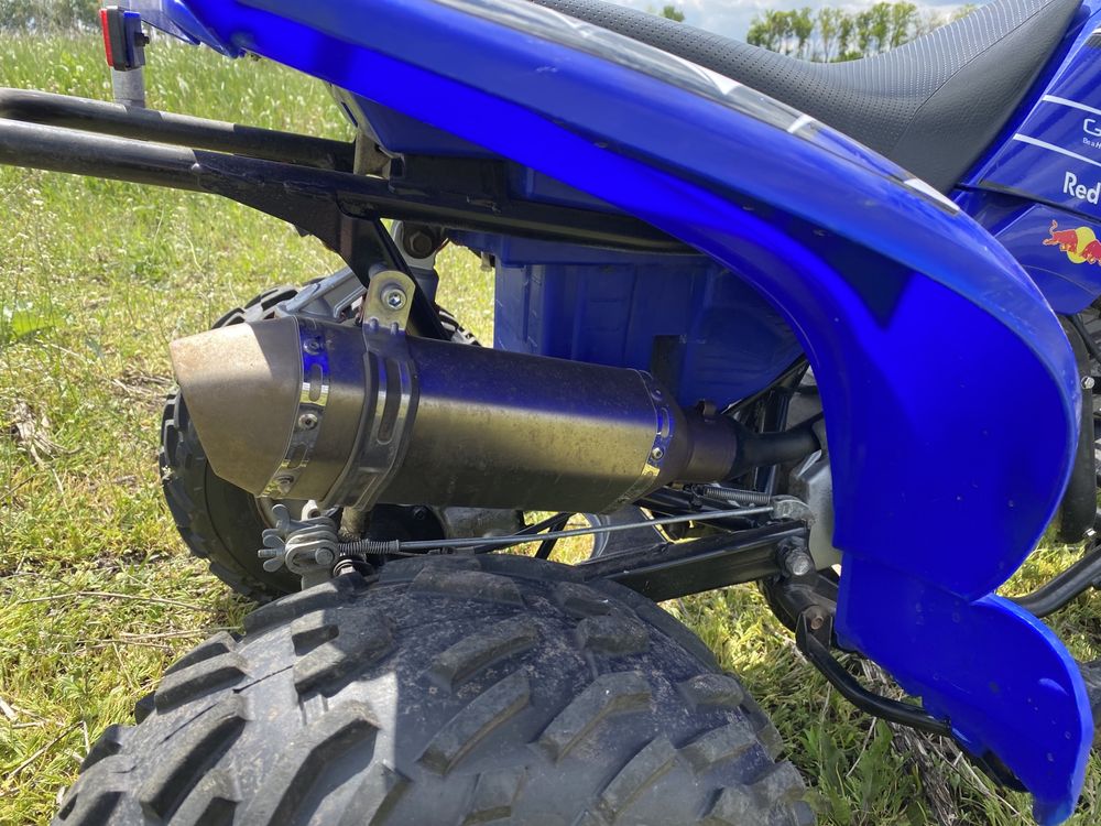 Детский Кавалроцикл Yamaha raptor 80