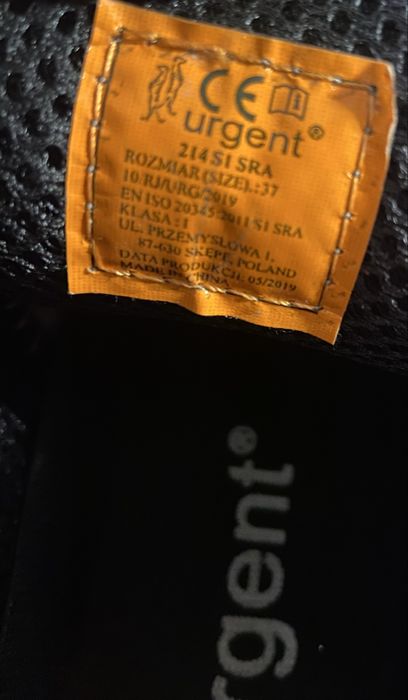 Damskie buty robocze ochronne Urgent 214/S1 rozm. 37