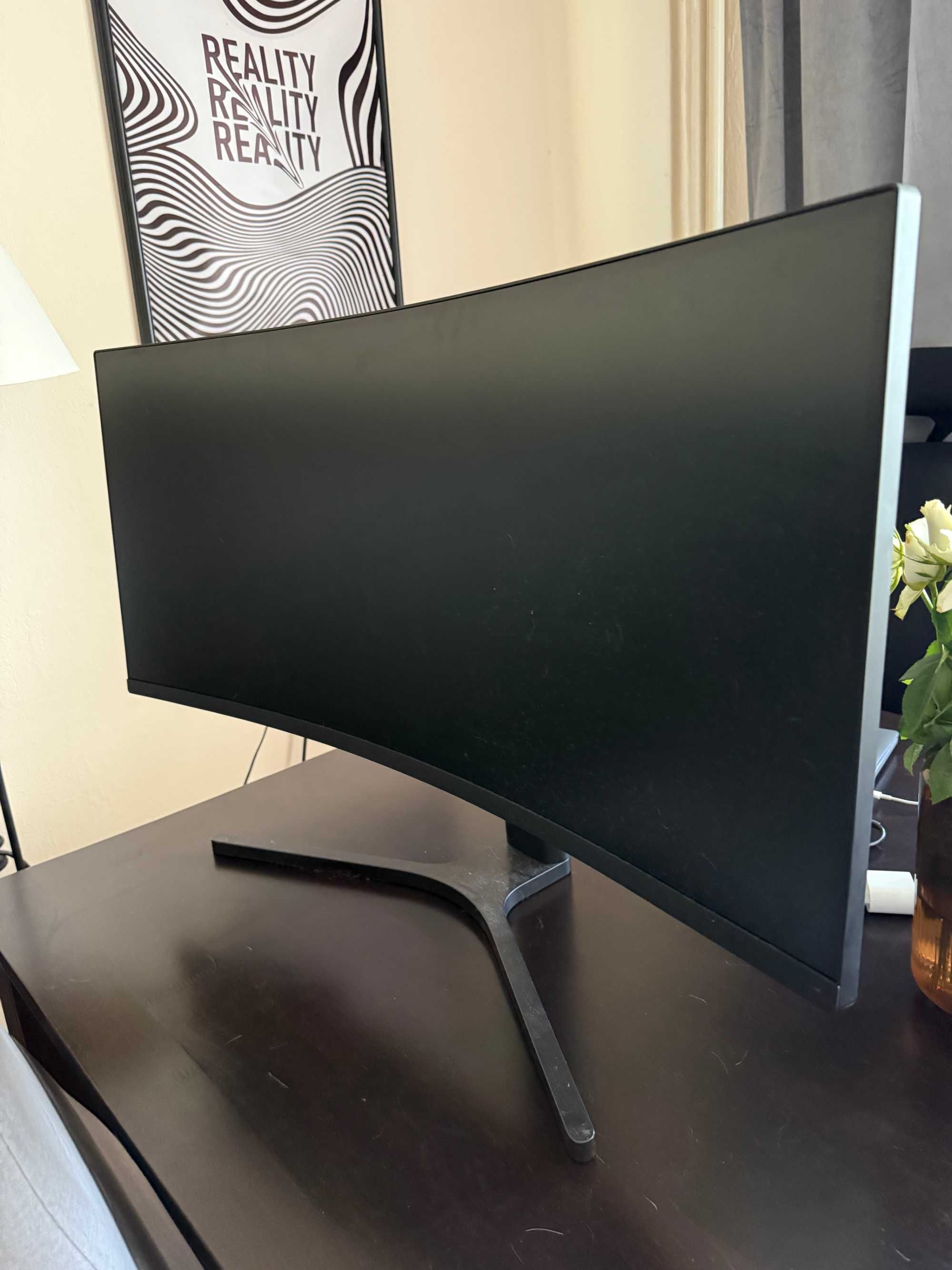 Monitor Xiaomi Mi XMMNTWQ34 144hz 34” Curved