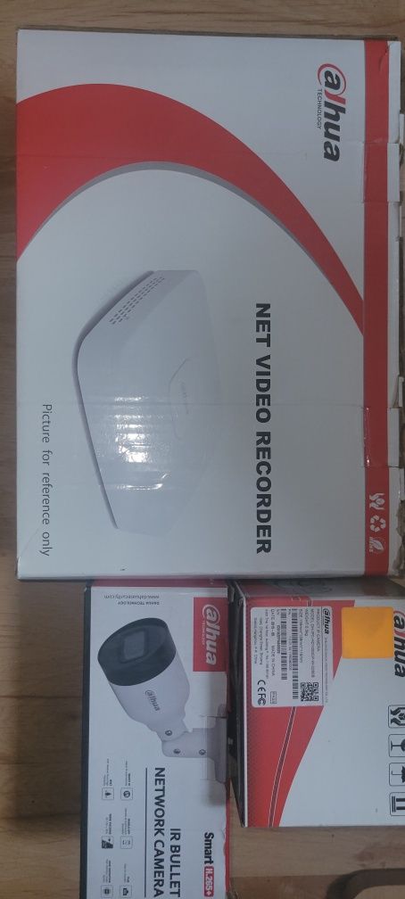 Zestaw kamer dahua + rejestrator