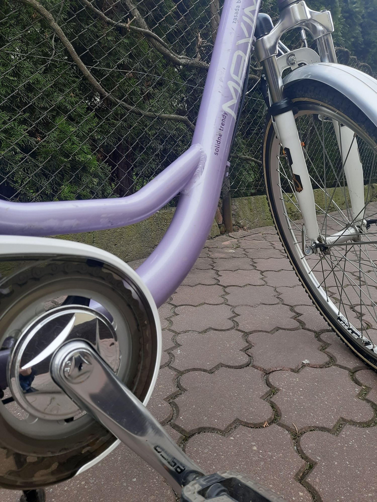 Rower Zasada Bikes Maxim MC 1.3.3 fiolet 26" rama alu 17" + gratis