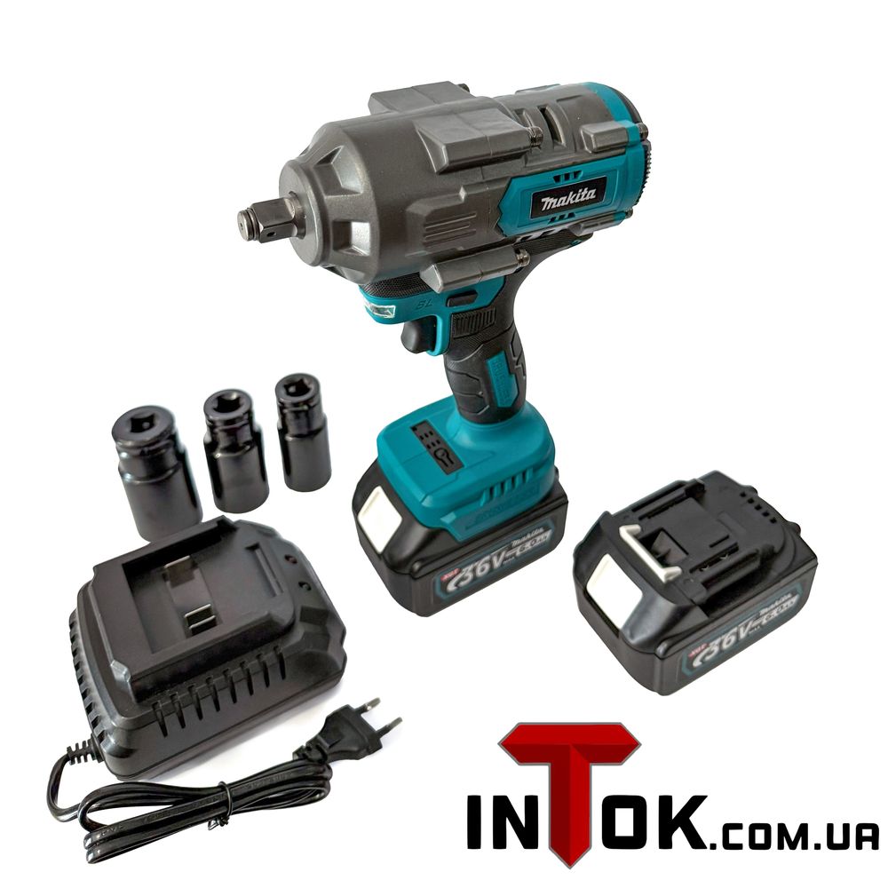 Гайковерт аккумуляторный Makita DTW1000 | 36V | 6.0 A/h | 1000Nm