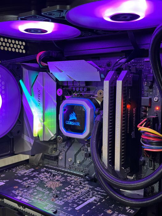 Ігровий ПК Intel core i7-8700K|DDR4-32GB|SSD-512GB|RX 580 8GB