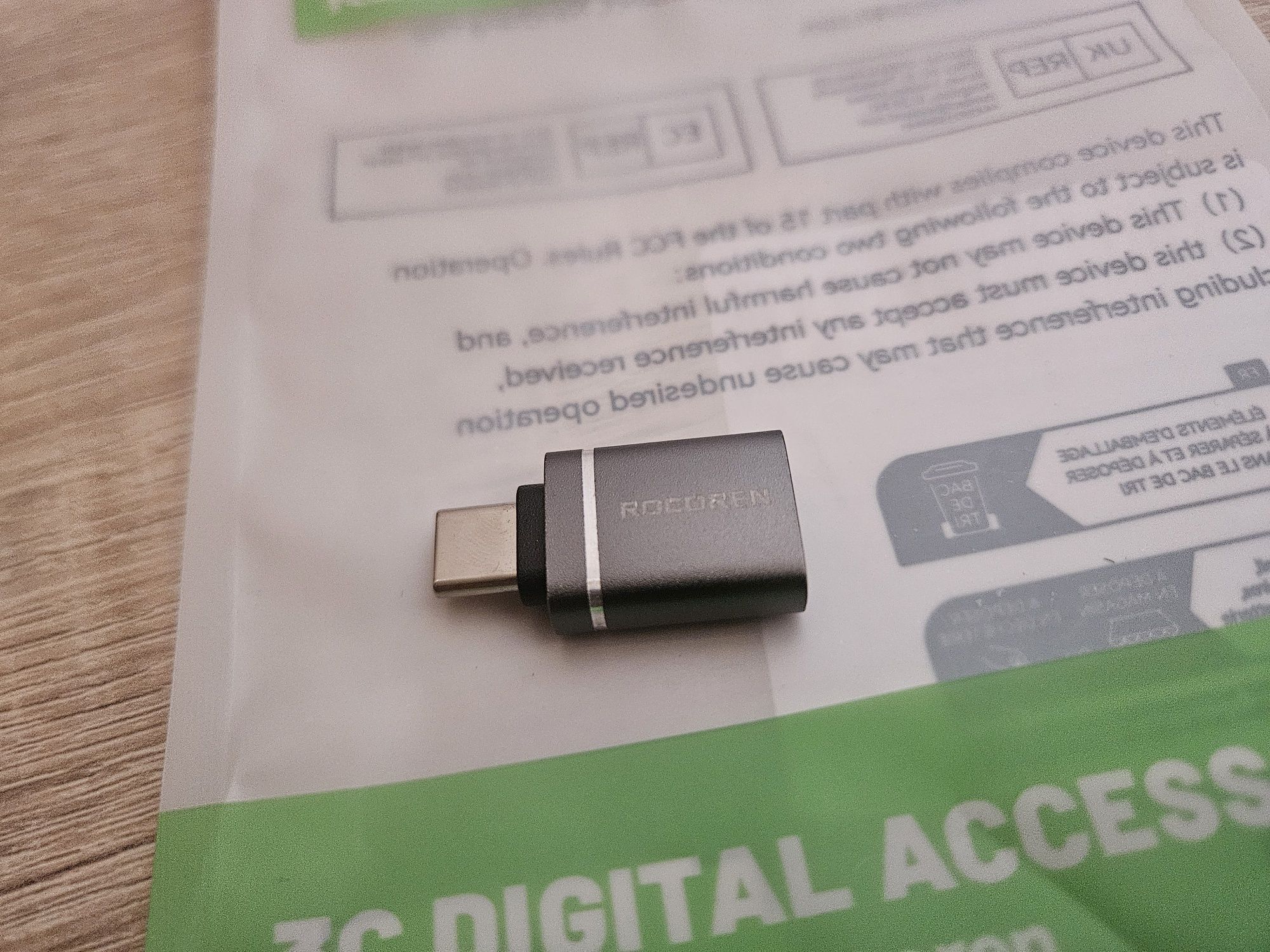 Adapter OTG Rocoren USB-C na USB-A !