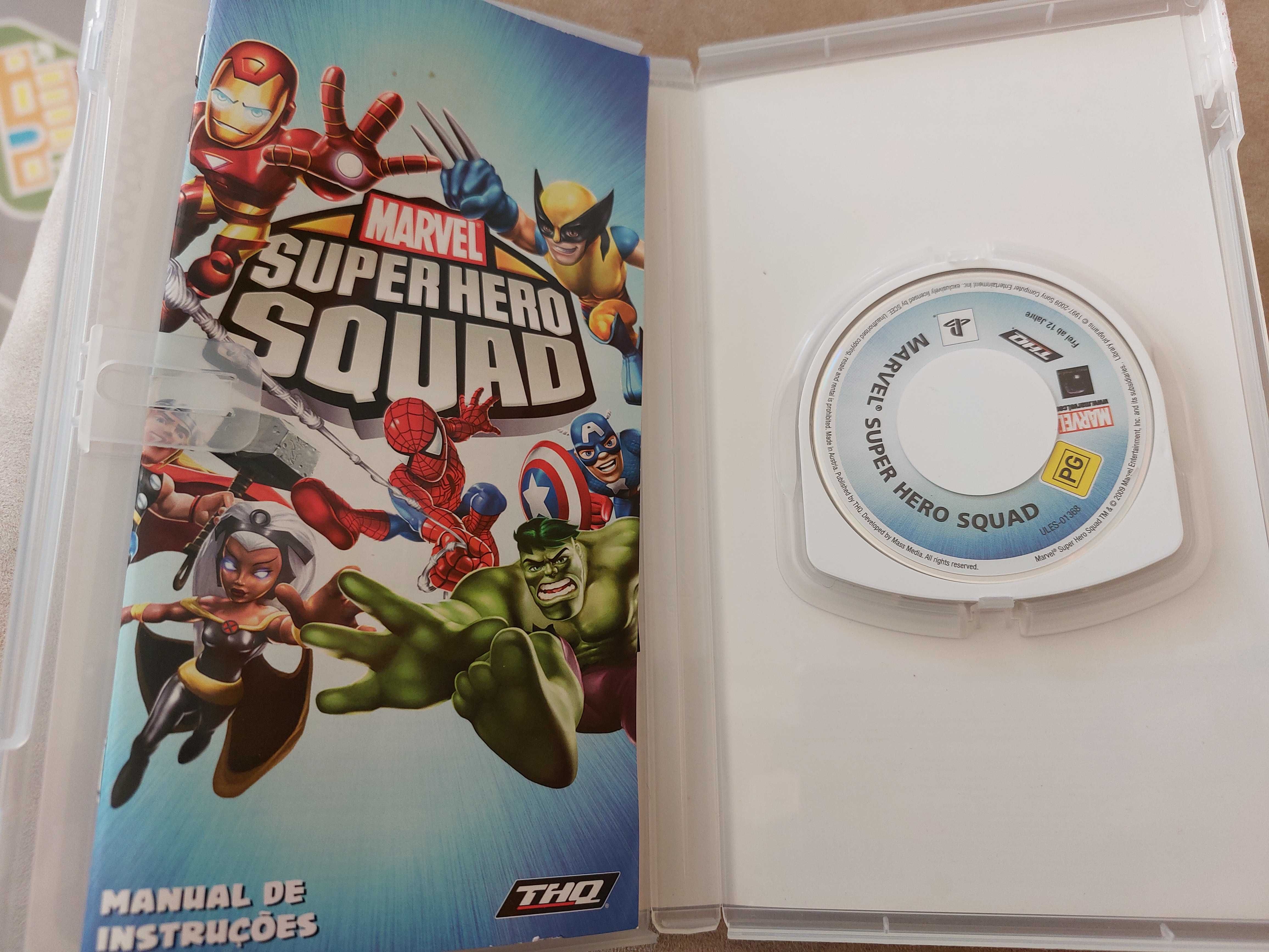 Jogos PSP Super heróis da Marvel