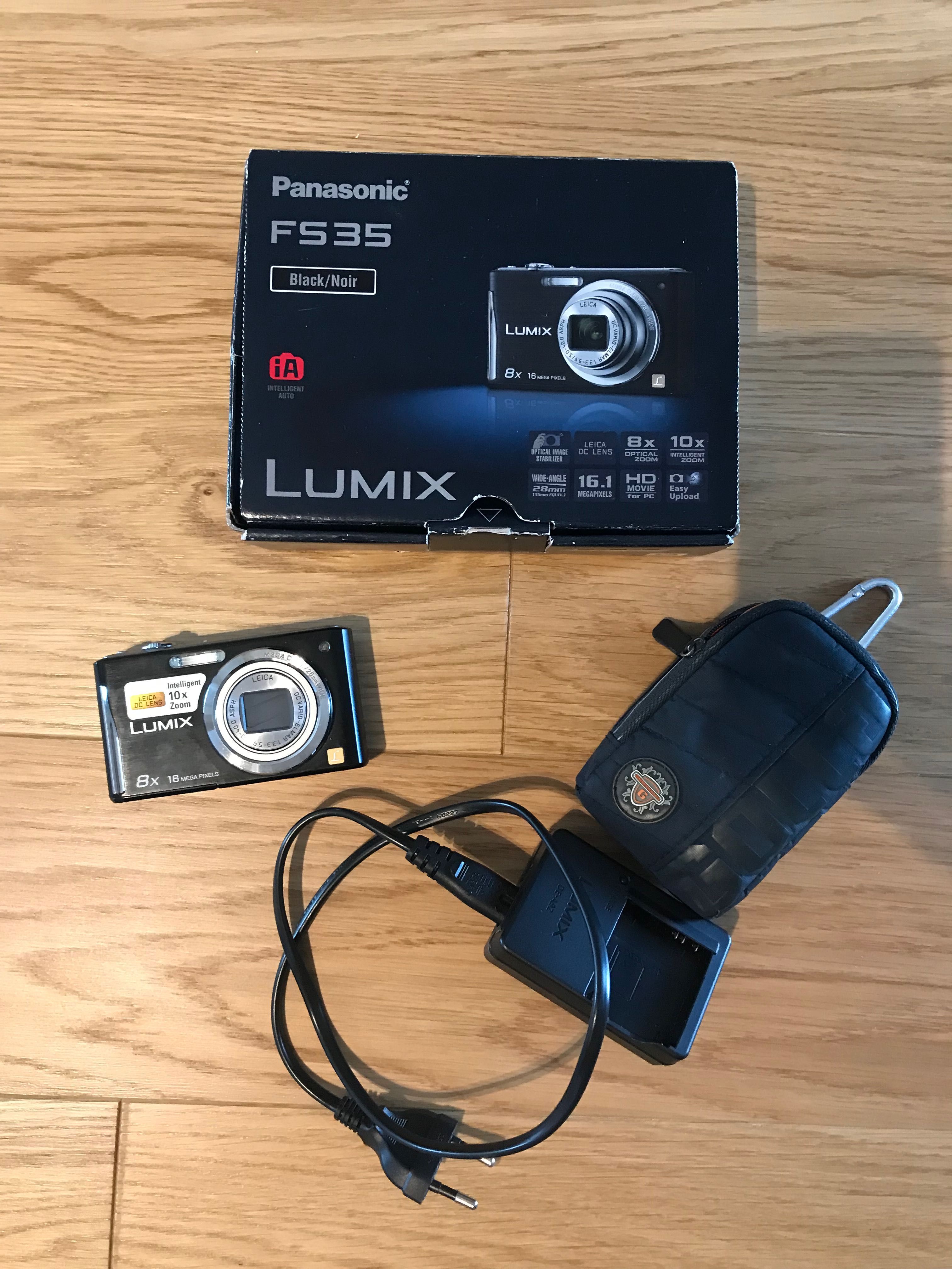 Panasonic Lumix DMC-FS35 Black/Noir