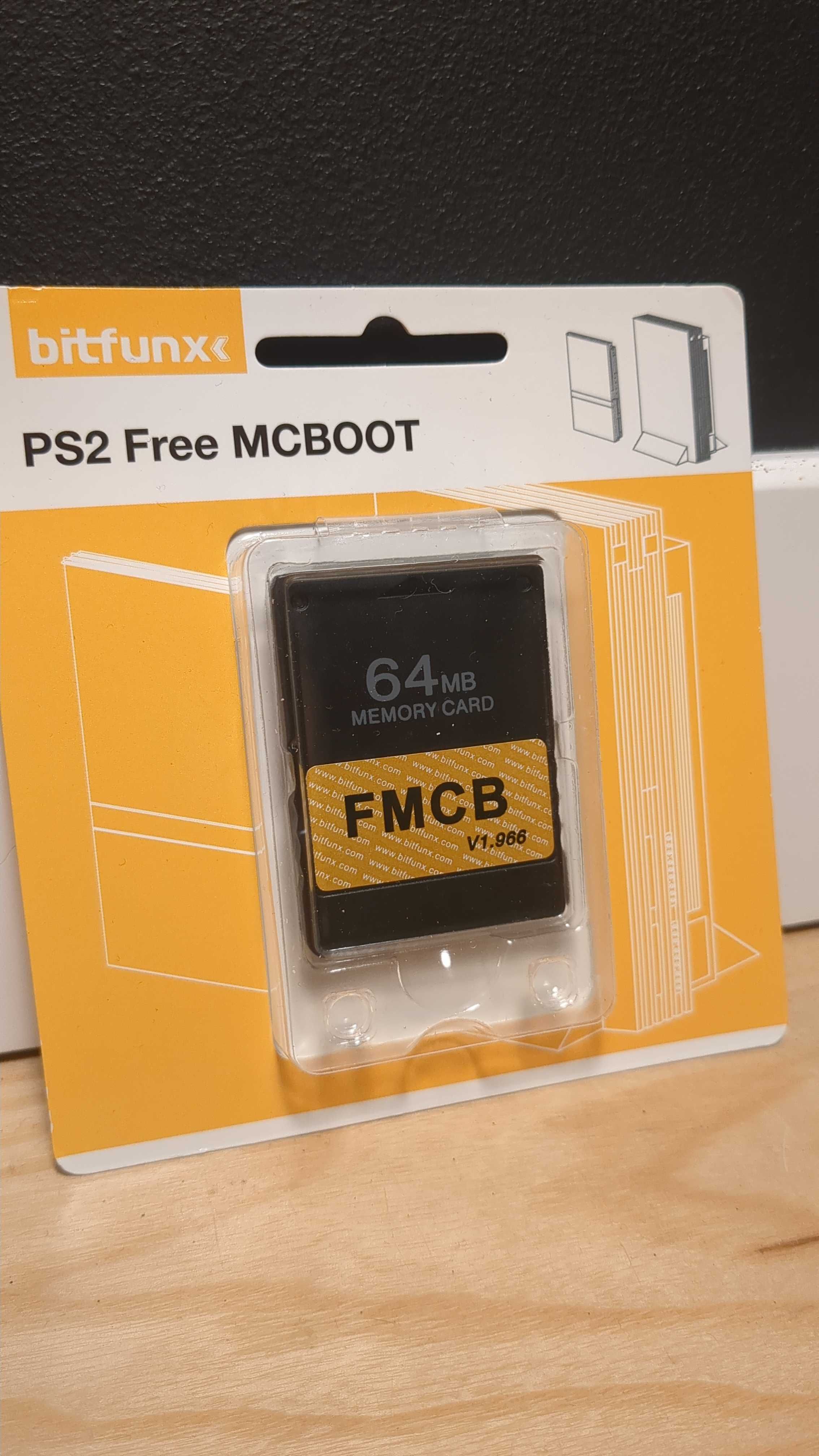 Karta Pamięci 64MB FMCB Free McBoot V1.966 PlayStation 2 OPL HDL [PS2]